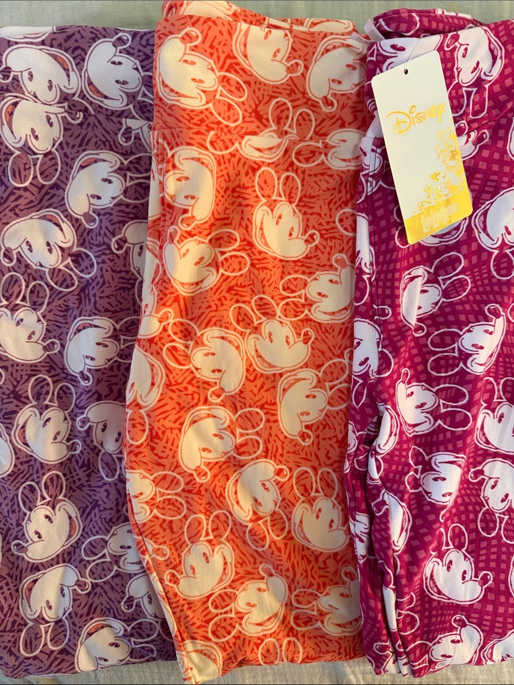 LuLaRoe Disney Mickey Mouse Leggings